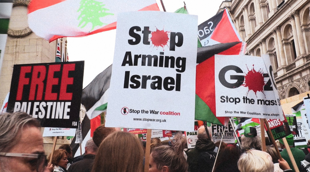 Thousands rally in London to condemn UK, US complicity in Gaza genocide