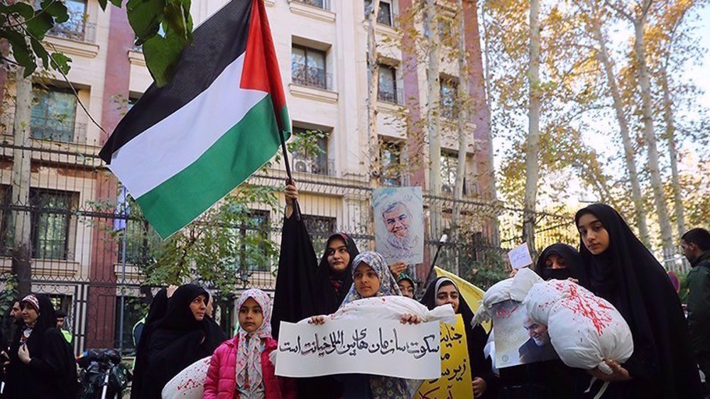 Iran : des manifestants pro-palestiniens demandent l’expulsion d’Israël de l’ONU