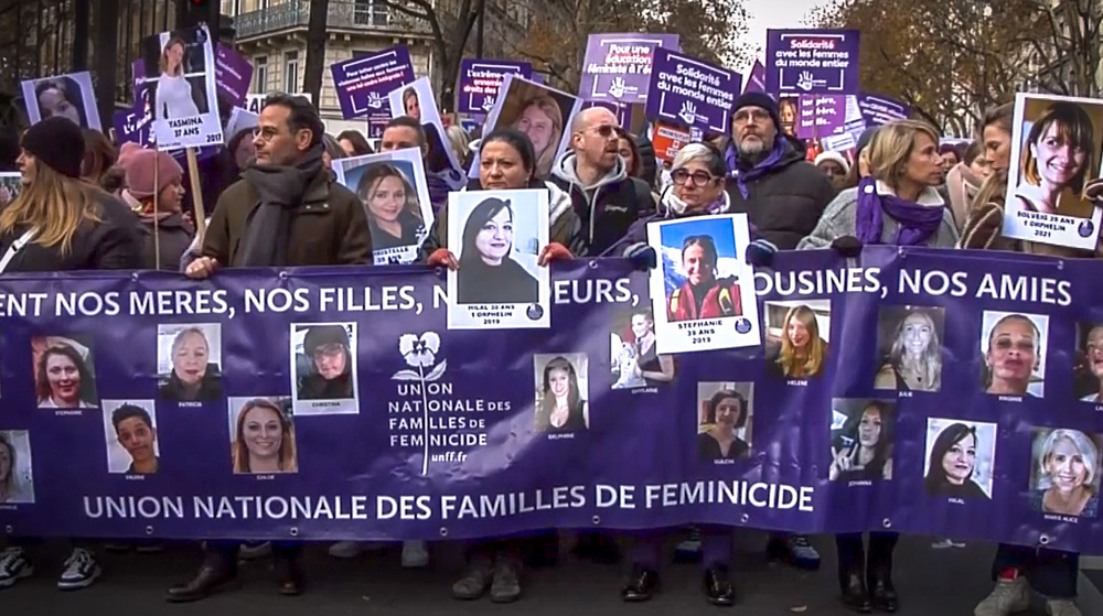 Paris march in support of Palestine women