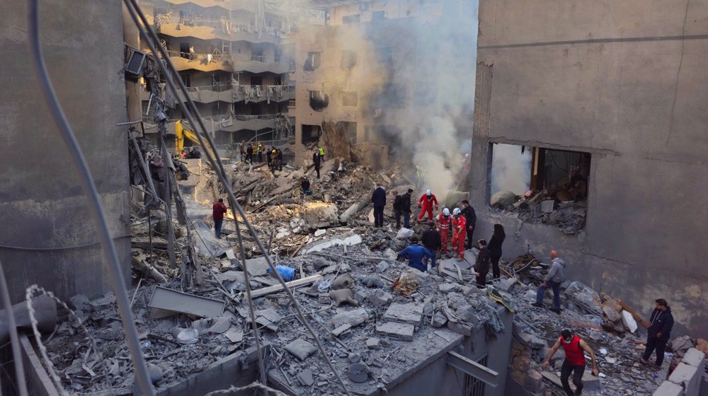 Israel destroys 8-story residential building in missile strike in Beirut 