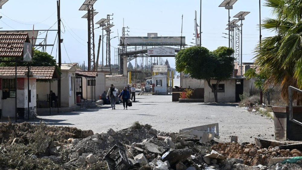 Two civilians injured in Israeli strike on border crossing in central Syria