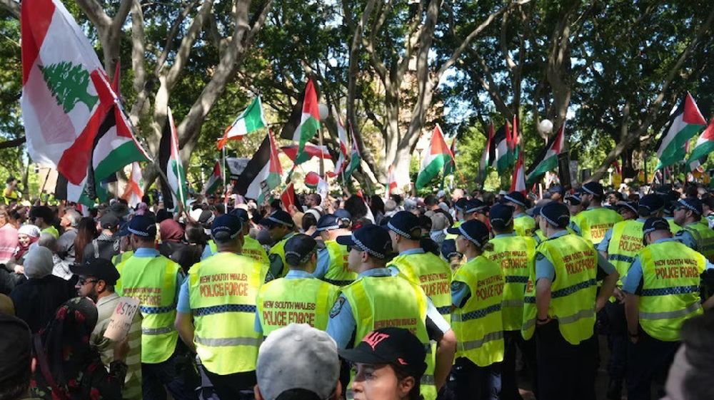 Rally in Sydney demands action on ICC warrant