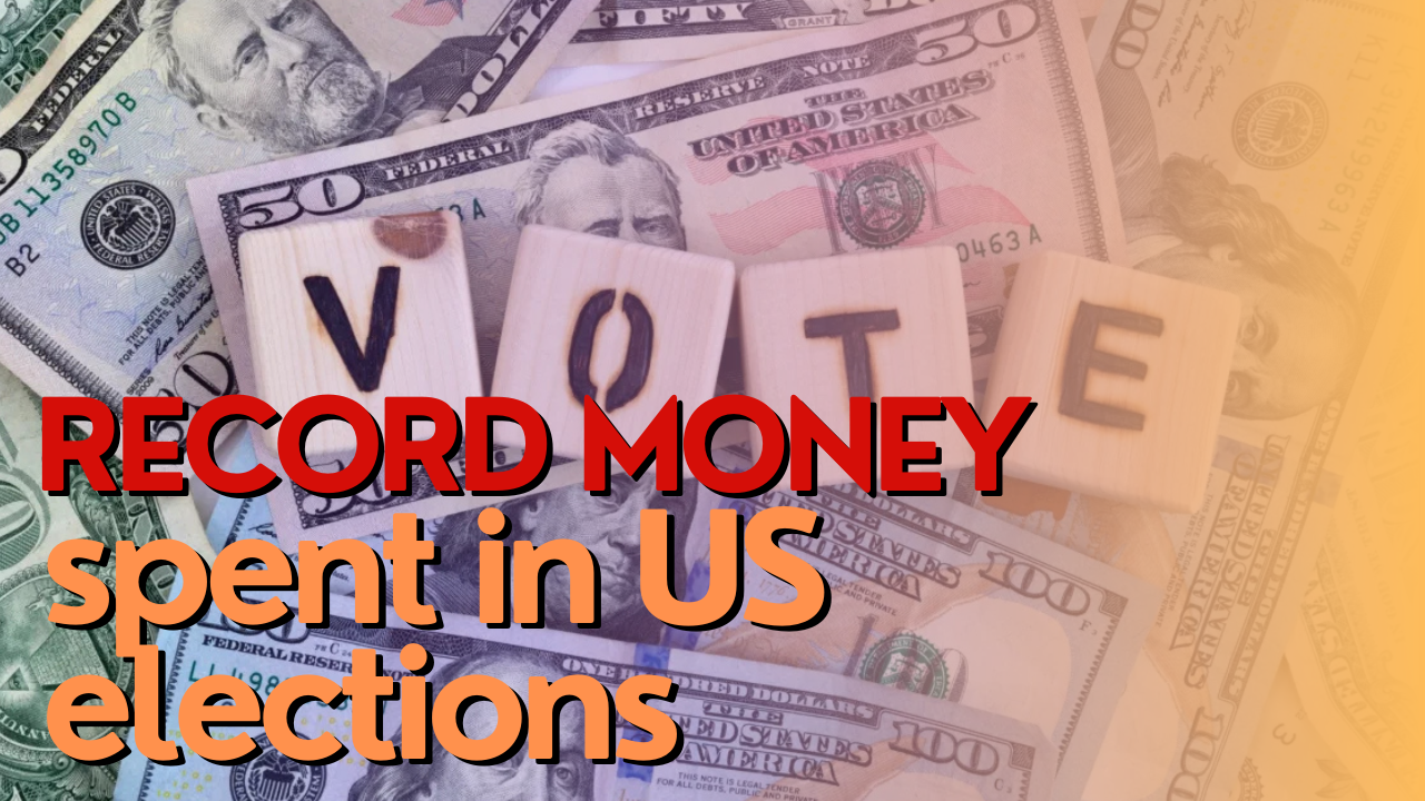 Record money spent in US elections