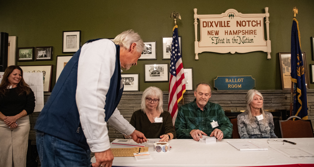 US Election Day: First votes cast in New Hampshire