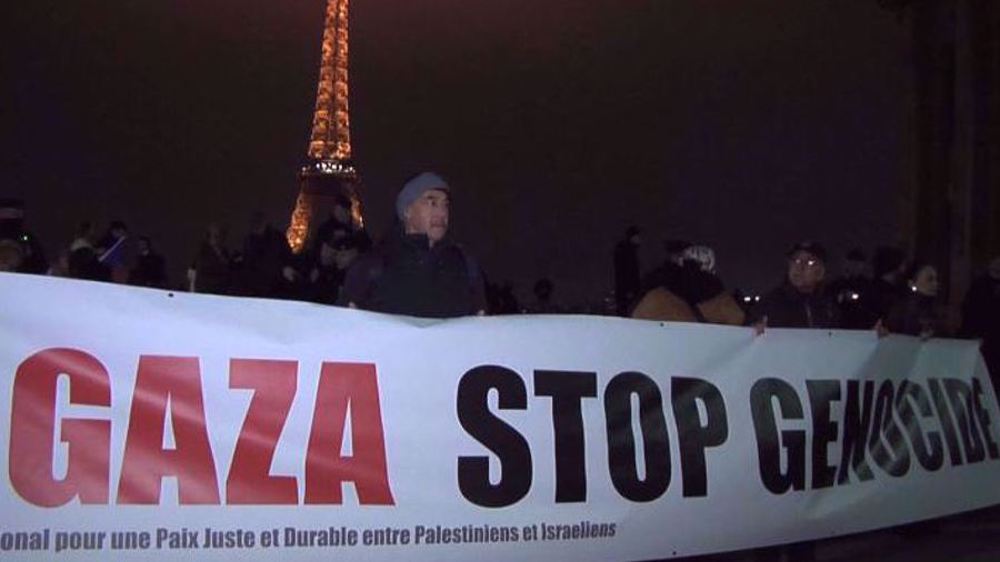 Manifestation à Paris contre la visite d'un ministre israélien