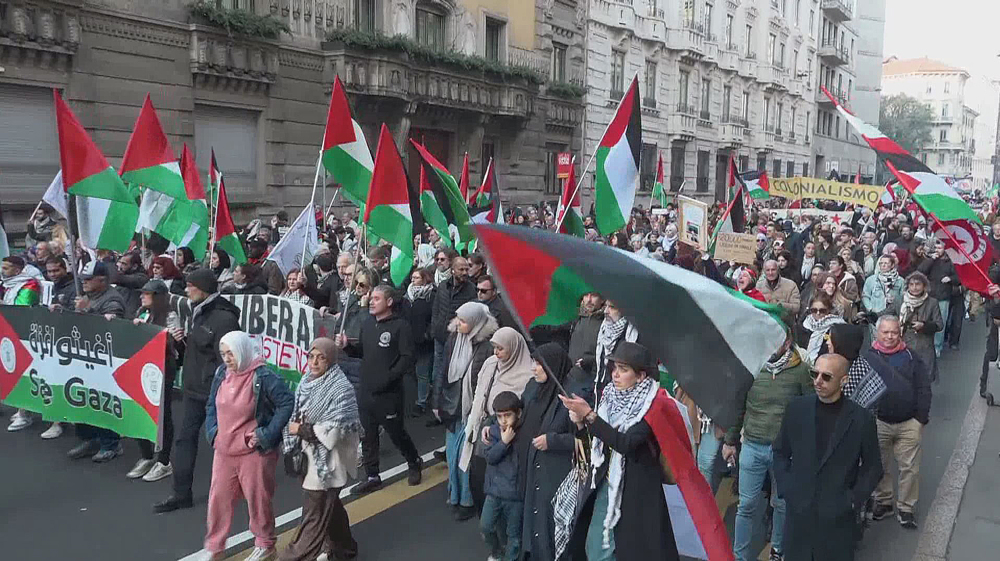 57 weeks of pro-Palestine rallies in Milan