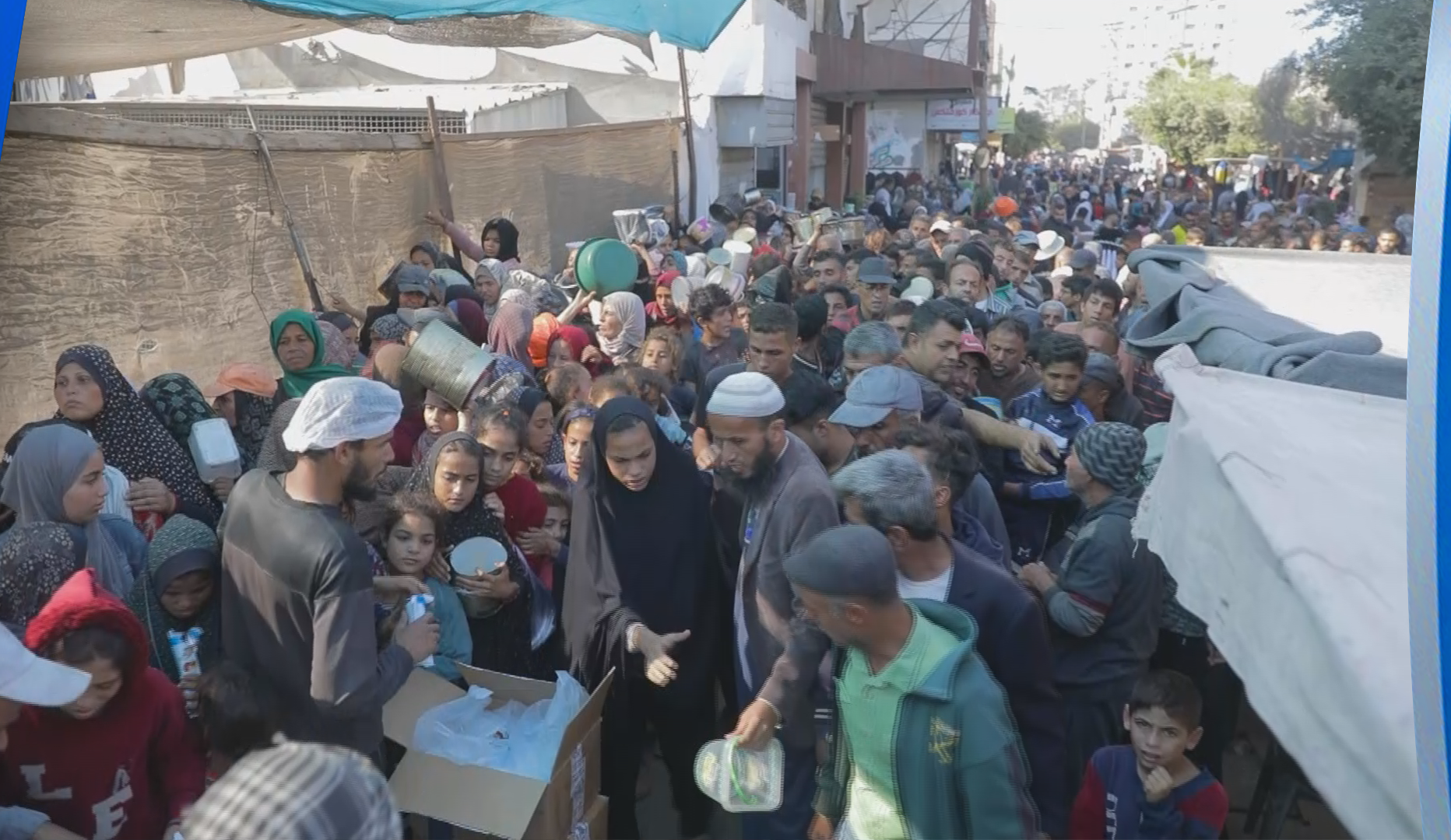 Gaza's battle for food amid humanitarian crisis