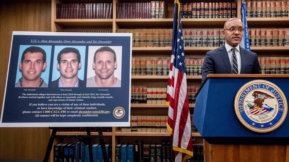 Israeli-US estate tycoon brothers charged with decade-long sex trafficking