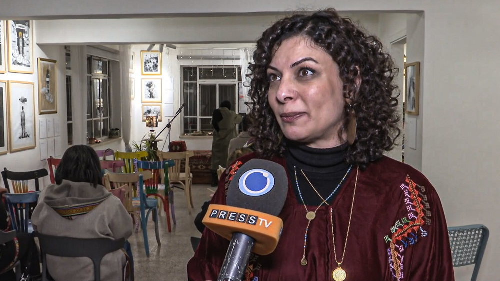 Palestinian artist Suhad al-Khatib combines art, resistance