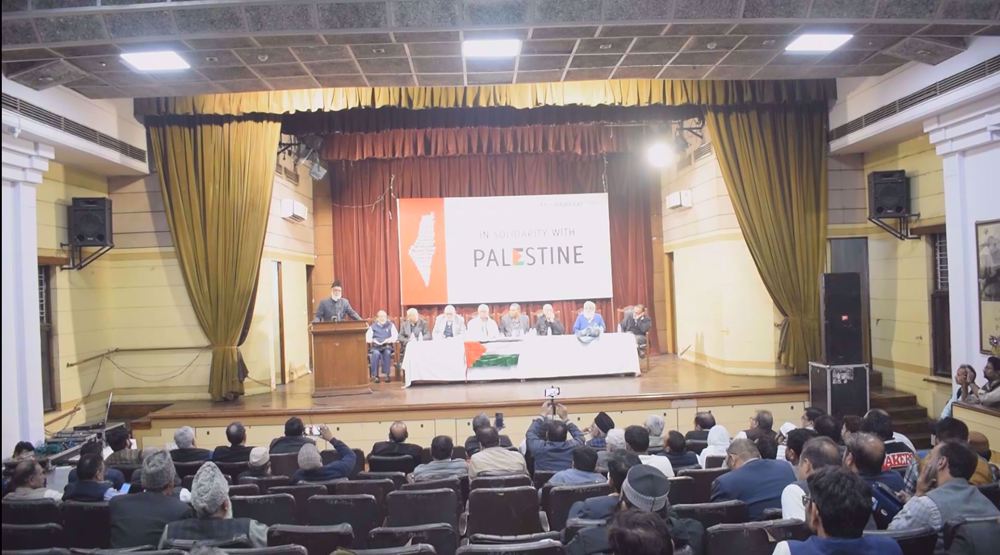 Indian activists call for end to US-Israeli genocide