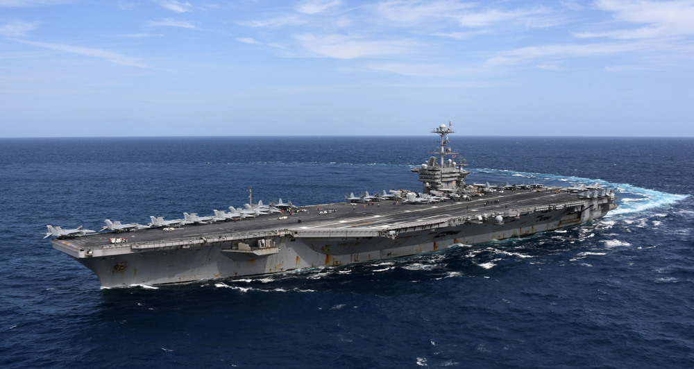 US pushes new strike group into region after aircraft carrier flees Yemen’s firepower