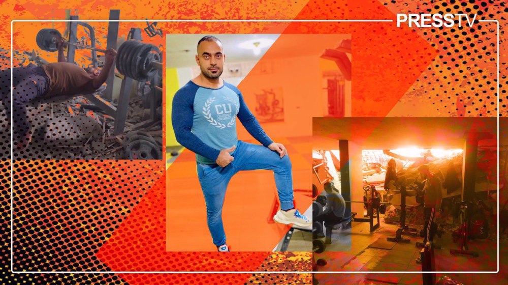 ‘Iron Man of Gaza’: Mohammed Albess vows to rebuild his gym destroyed in Israeli strike