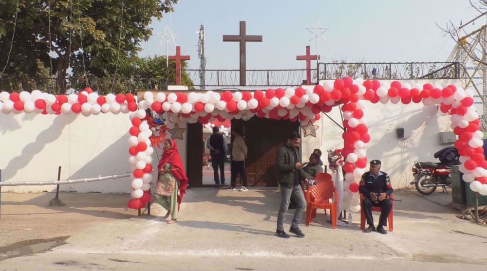 Pakistani Christians mark Christmas in solidarity with Palestine