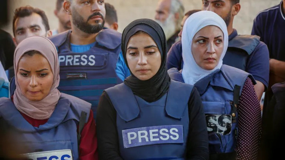 Israel kills 5 Palestinian journalists in front of Al-Awda Hospital in Gaza