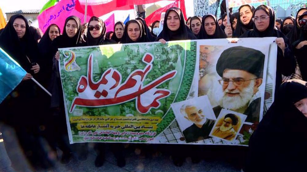 Iranians mark ‘9th of Day Epic’ with nationwide demos