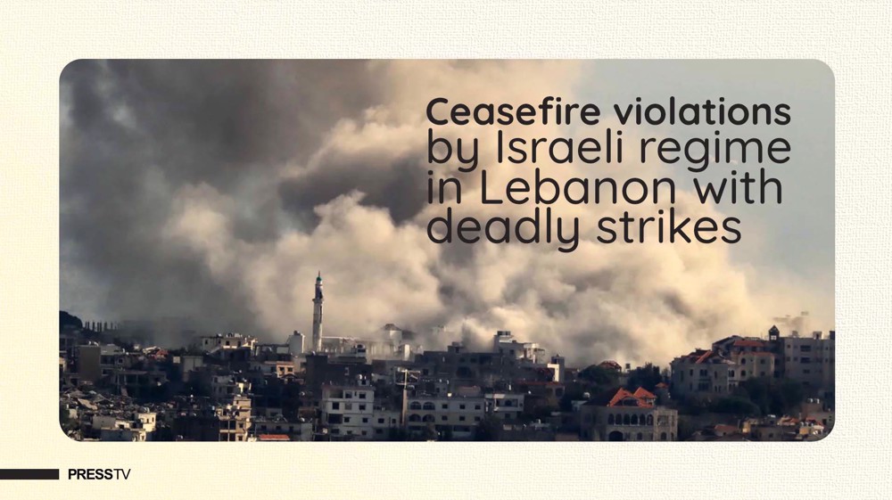 Ceasefire violations by Israeli regime in Lebanon with deadly strikes