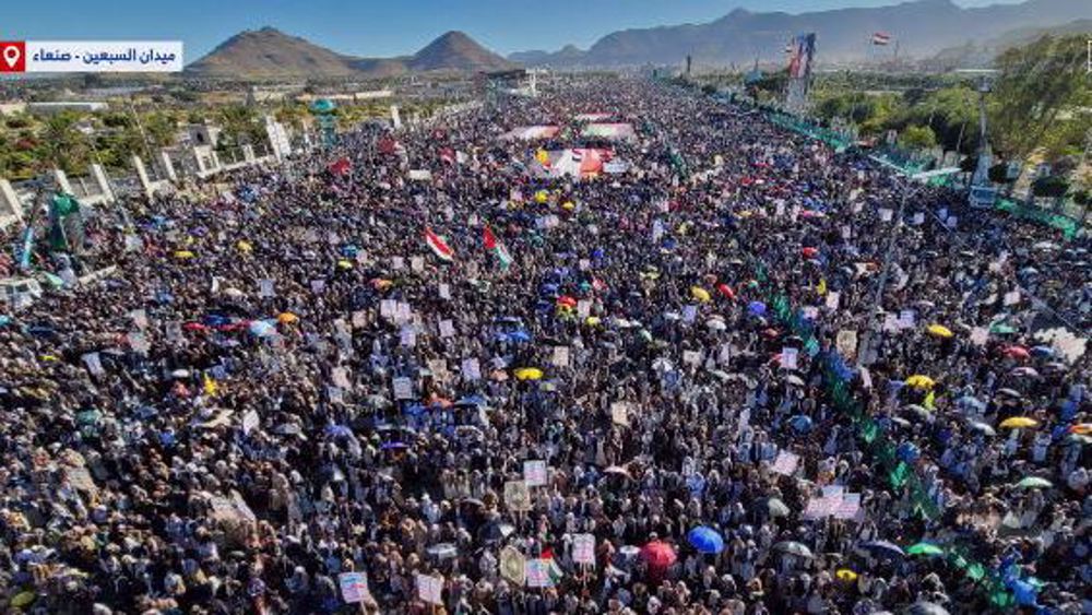 Yemeni protesters say ‘impervious’ to US threats, voice support for Palestinians