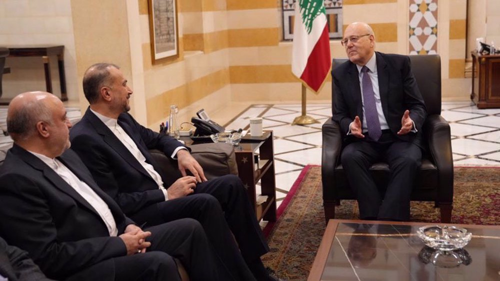 Iranian FM in Beirut for talks