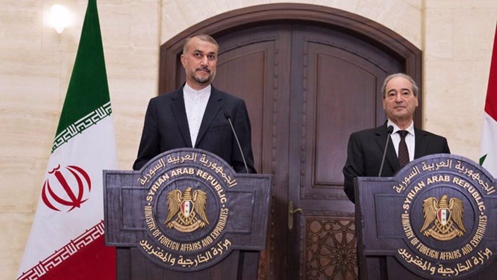 Le ministre des AE réitère l'appui indéfectible iranien à Damas dans la lutte contre le terrorisme.