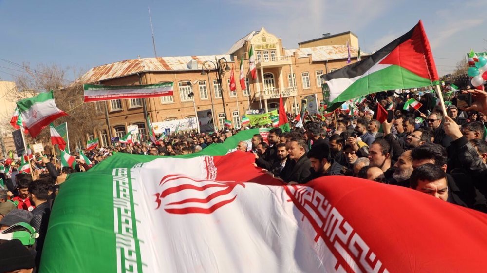 Millions of Iranians flood streets nationwide to celebrate 45th anniversary of Islamic Revolution