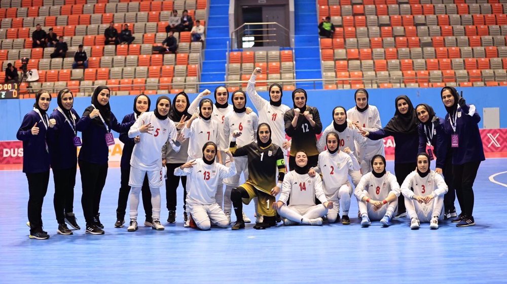 Iran team crowned at 2024 CAFA Women’s Futsal Championship