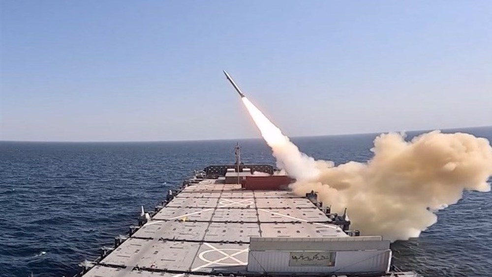 IRGC successfully test-fires Zolfaqar-class ballistic missile from warship