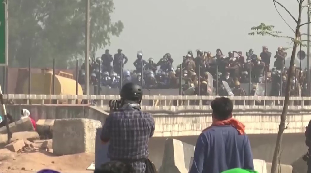 Indian police fire tear gas at farmers as protests enter 4th day