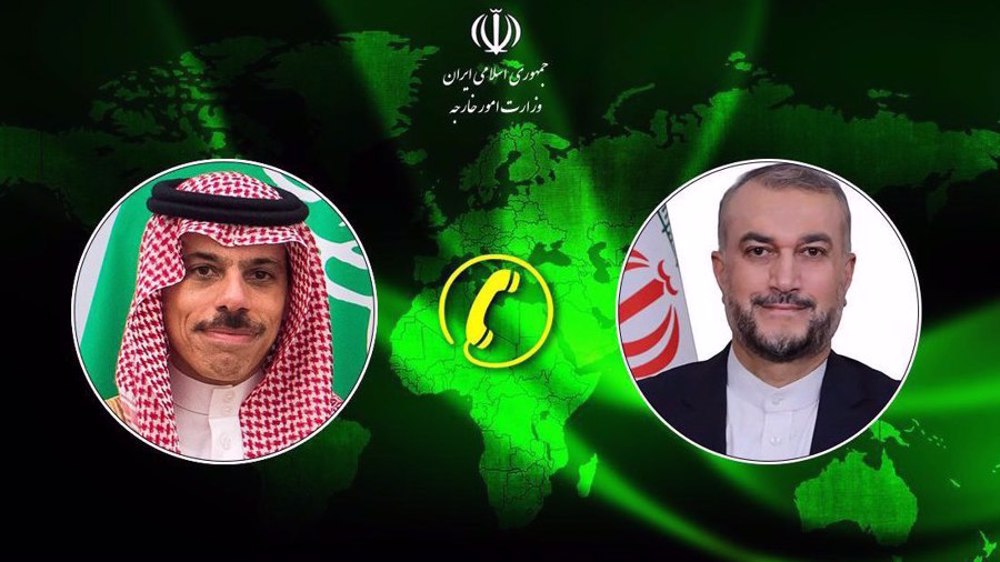Les ministres iranien et saoudien des AٍٍE discutent des évolutions à Rafah