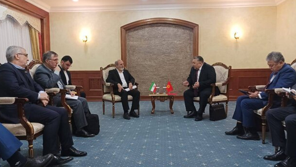 Iran, Kyrgyzstan voice opposition to West's interference in region