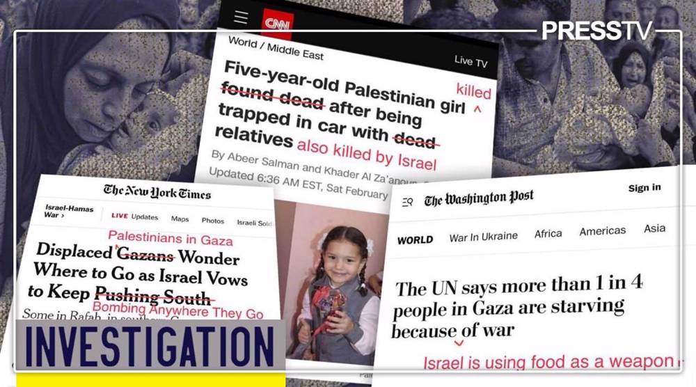 How headlines in Western media distort facts about Israeli genocide in Gaza