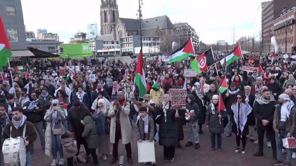 Thousands in Rotterdam join ‘Hands off Rafah’ rally