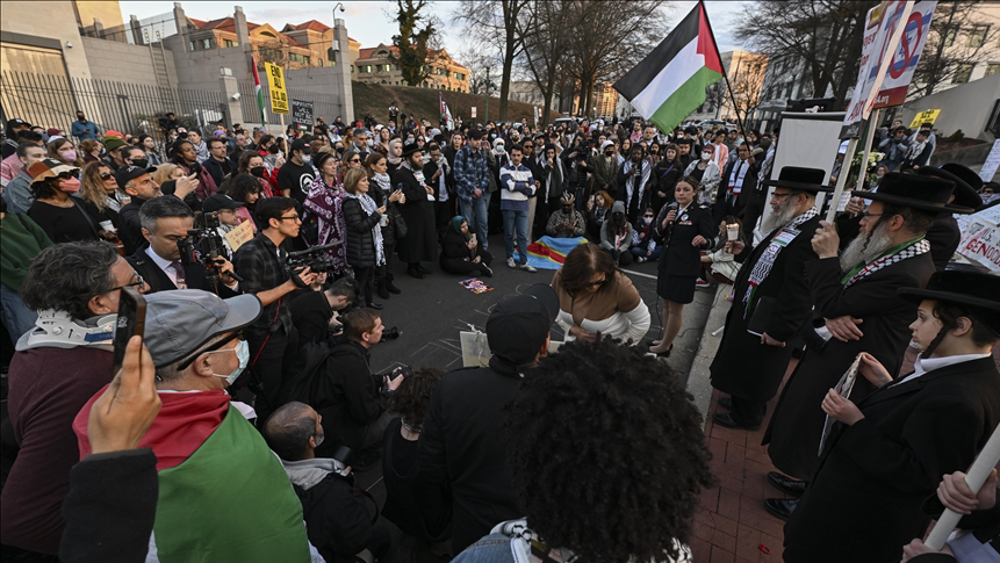 Washington DC pleure l'auto-immolation d'un pilote US devant l'ambassade d'Israël