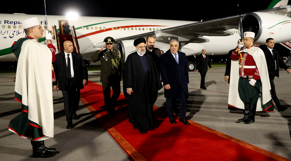Raeisi in Algeria in first visit of Iranian president in 14 years