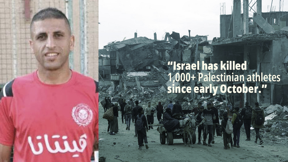 Palestinian national team footballer killed in Israeli airstrike in Khan Younis
