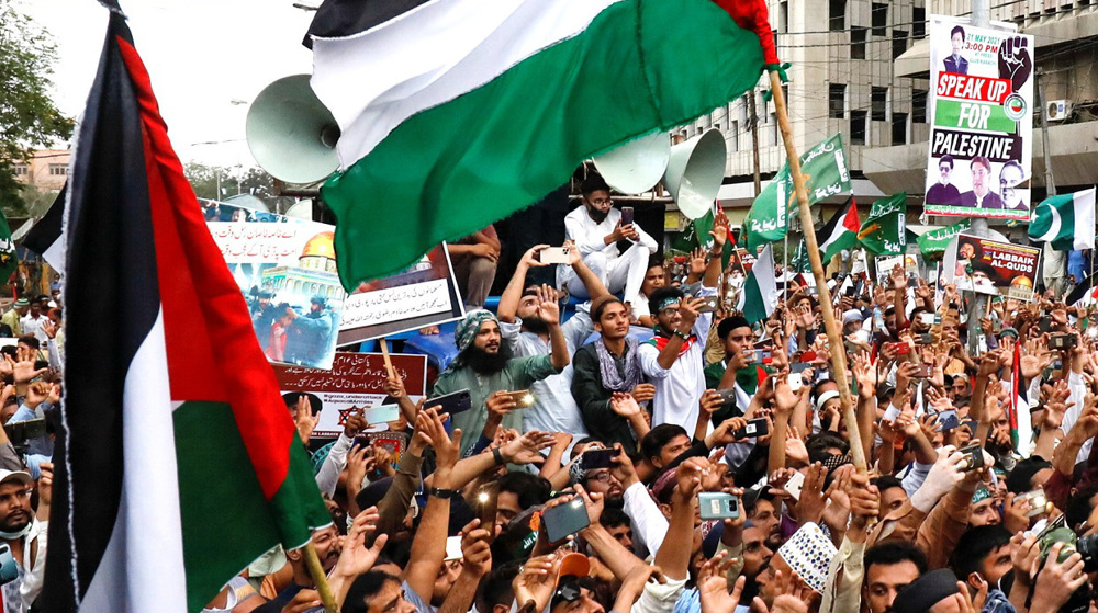 Pakistanis demonstrate solidarity with Gaza during Ramadan