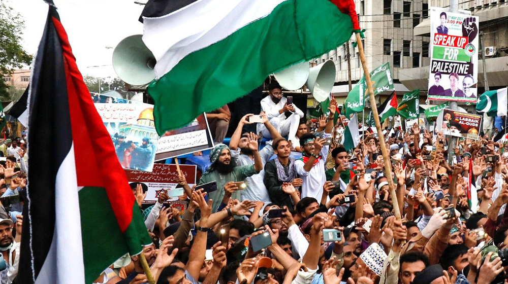 Les Pakistanais expriment leur solidarité avec Gaza pendant le Ramadan