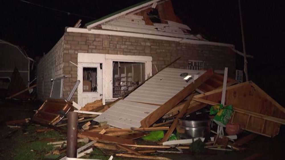 Storm leaves widespread damage in various US states