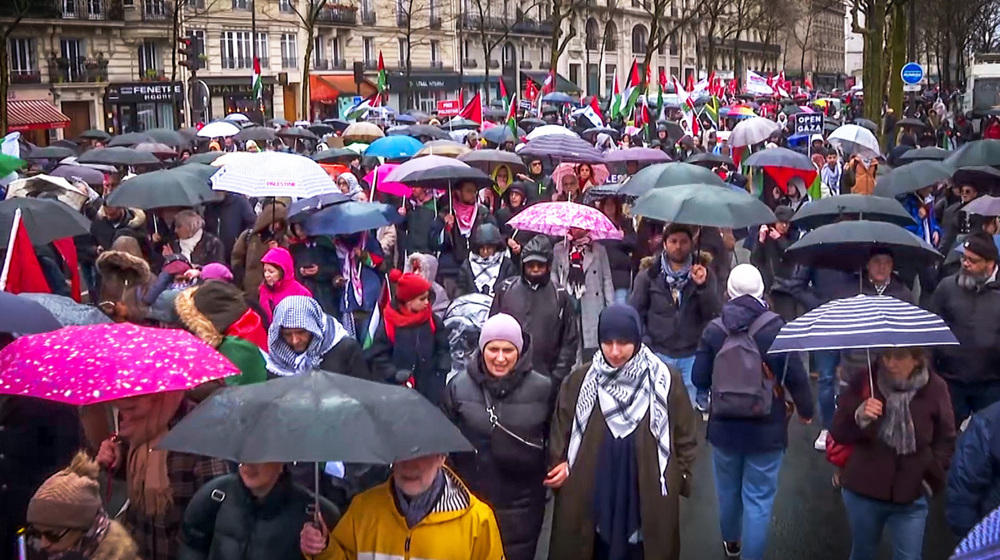 Protests held across France against Israel’s ‘Flour Massacre’ of hungry civilians