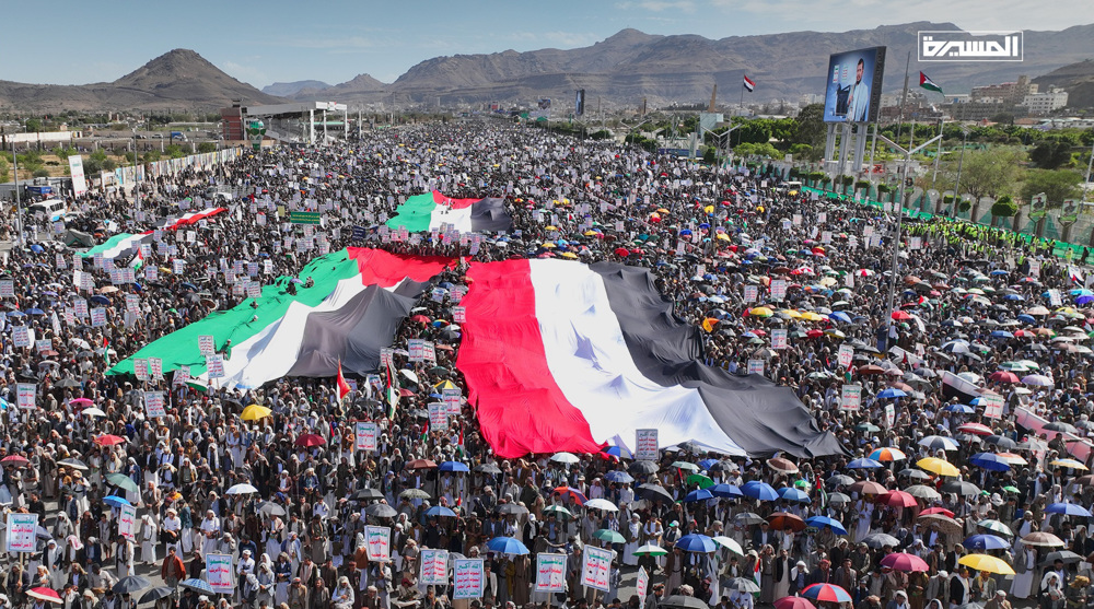 Yémen: manifestations massives en soutien au peuple palestinien