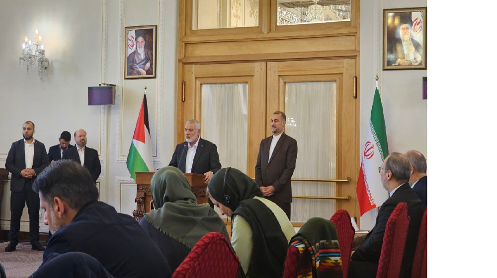 Haniyeh en visite à Téhéran