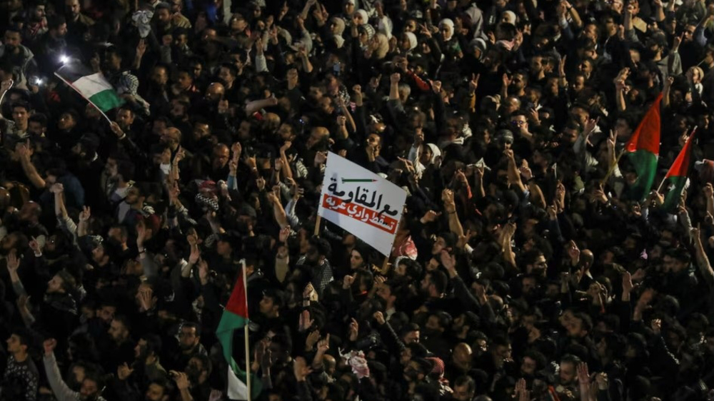 Jordanie: manifestations pro-palestiniennes pour la 6e nuit consécutive 