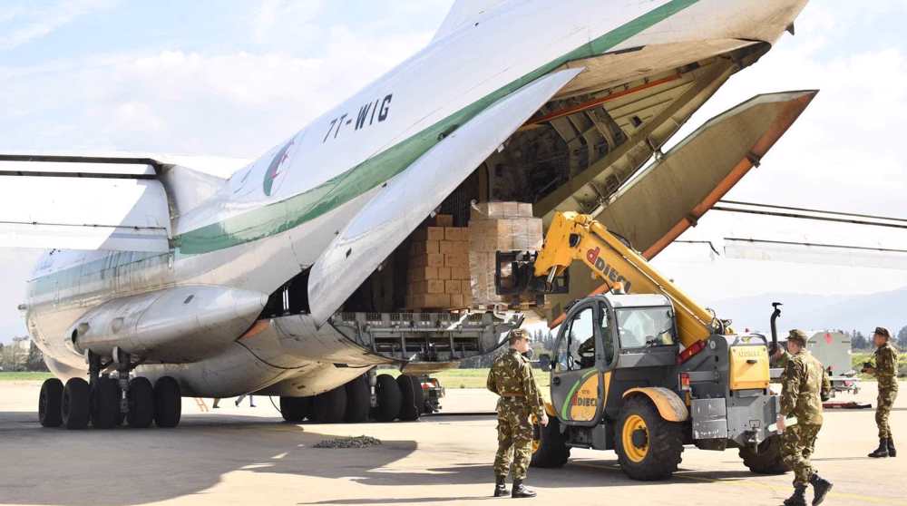 L'Algérie achemine 162 tonnes d’aides humanitaires aux Palestiniens