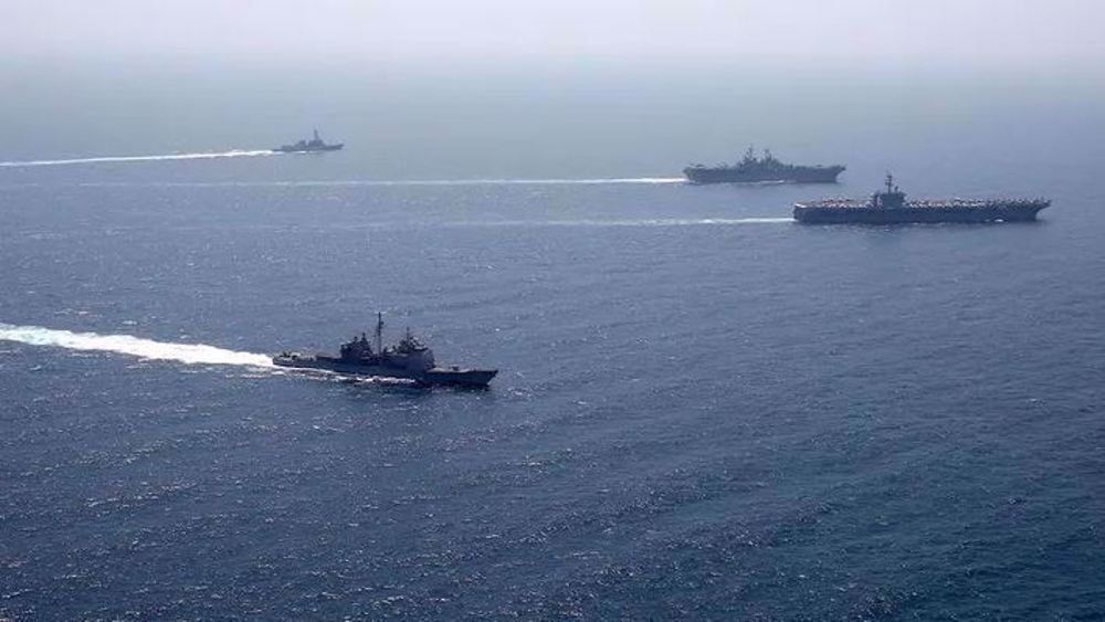 Yemeni armed forces say hit US warships in Arabian Sea