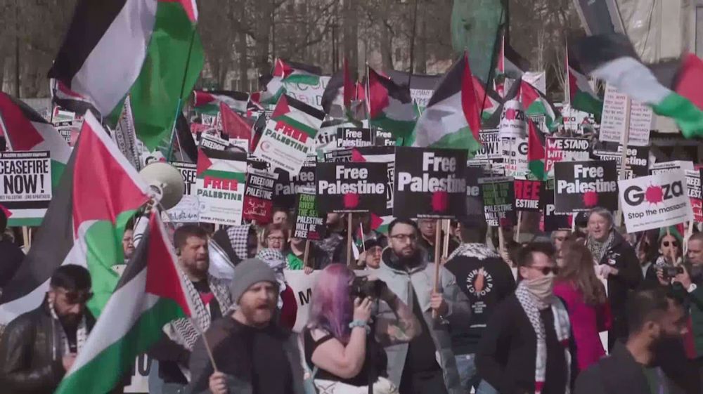 Major London protest near US Embassy calls for Gaza ceasefire