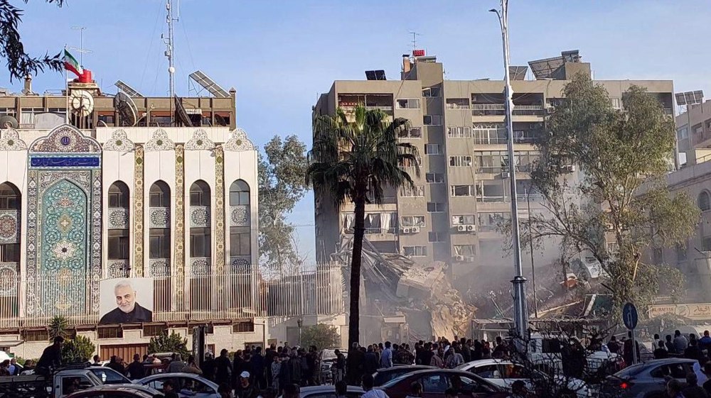 Consular Section of Iranian Embassy in Damascus comes under missile attack