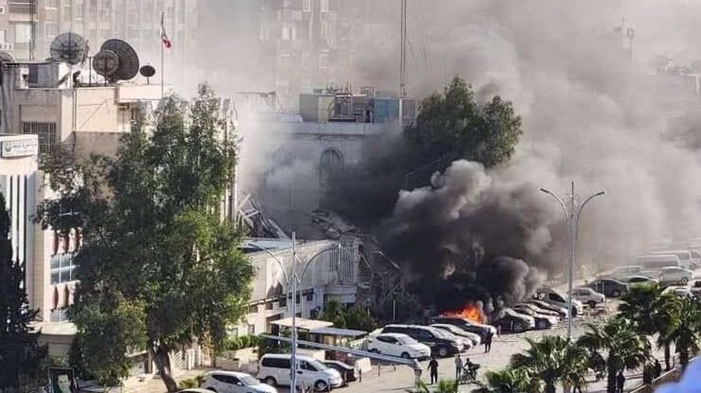 Attaque au missile contre la section consulaire de l'ambassade d'Iran à Damas
