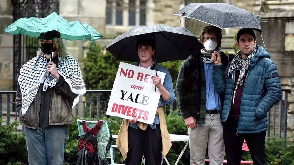Yale students stage hunger strike to demand divestment from Israel