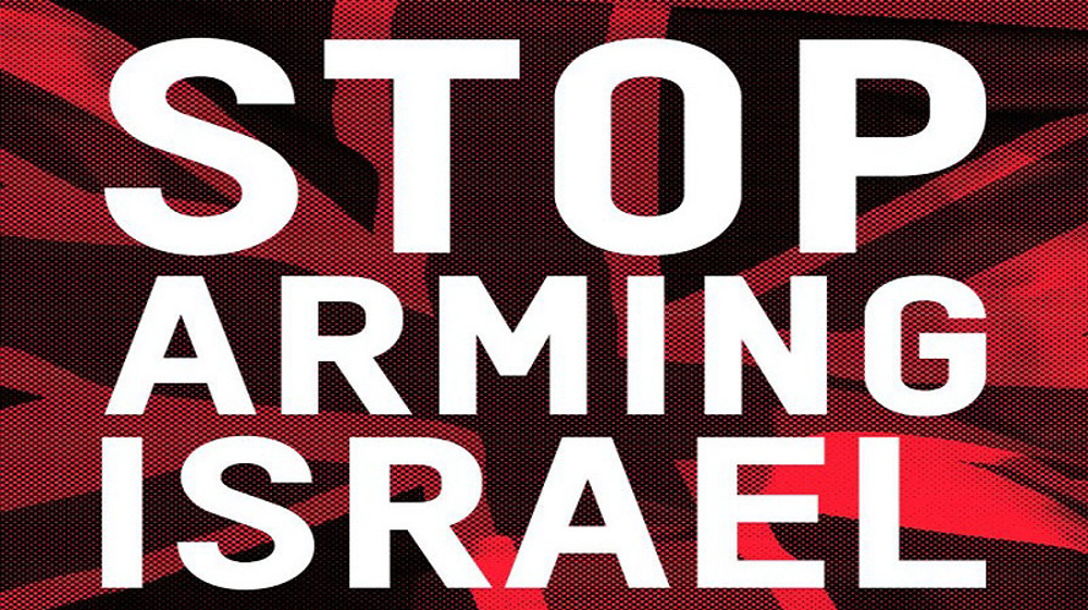Protesters demand Britain stop arming Israel