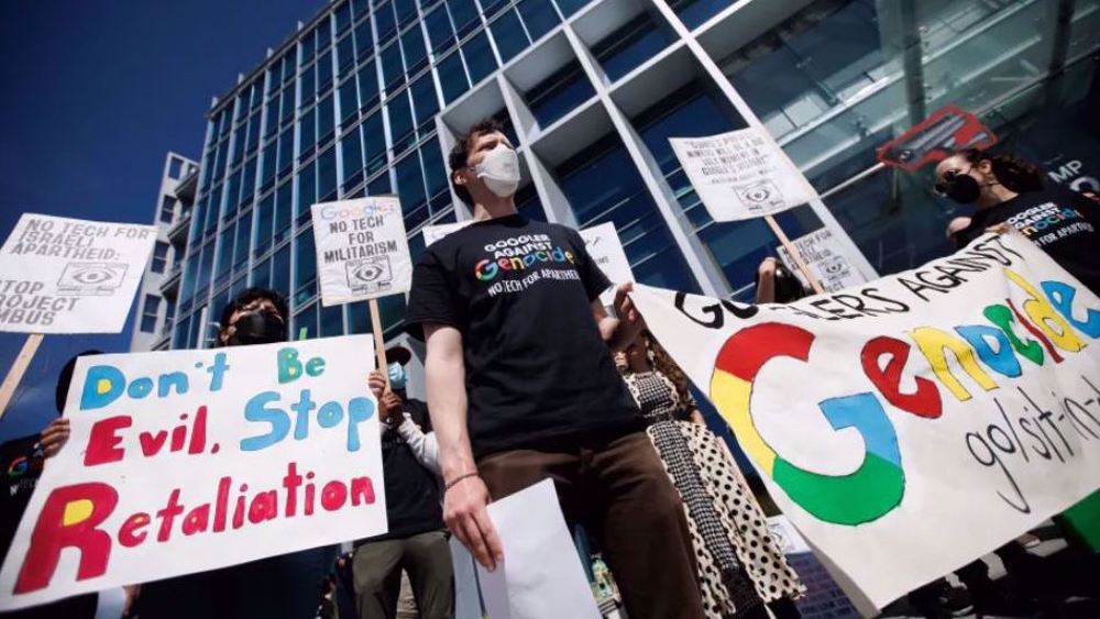 Des employés de Google arrêtés après un sit-in anti-israélien