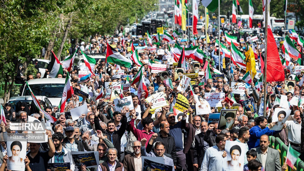 Iran: manifestations nationales en soutien au CGRI 